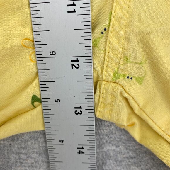 Vintage Intimate Classics Sleepwear Pants Womens Large Yellow Frogs Lounge PJ - Picture 10 of 12